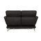 Moule Leather Black 2-Seater Sofa from Brühl & Sippold, Immagine 9