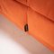 Togo Cadmium Orange Footstool by Michel Ducaroy for Ligne Roset, Immagine 3