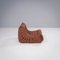 Togo Brown Leather Lounge Chair by Michel Ducaroy for Ligne Roset 3