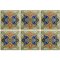 Antique Ceramic Tiles from Onda, Spain Valencia, 1900s, Set of 6 2