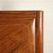 Cabinet in Walnut Veneer, Back-Treated Glass, Brass & Marble, Italy, 1950s, Image 5