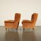 Armchairs in Bergere Velvet, Italy, 1950s, Set of 2, Immagine 12