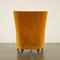 Armchair in Wood & Velvet, Italy, 1950s, Image 11