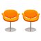 Orange Tulip Swivel Chair by Pierre Paulin for Artifort, 1980s, Imagen 1