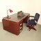 Prominent Dark Red Desk from Oda Ahrend, Image 14