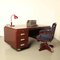 Prominent Dark Red Desk from Oda Ahrend, Immagine 13