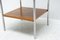 Bauhaus Chromed Side or Bedside Table by Robert Slezak, 1930s, Czechoslovakia, Immagine 14