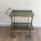 Brass Drinks Trolley by Maison Jansen, Image 1