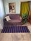 Romanian Handwoven Wool Rug with Purple Background 3