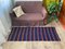 Romanian Handwoven Wool Rug with Purple Background 2