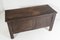 Early 18th Century Georgian Solid Oak Coffer Chest, 1700s 7