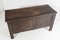 Early 18th Century Georgian Solid Oak Coffer Chest, 1700s, Image 7