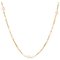 French White and Pink Cultured Pearls 18 Karat Rose Gold Necklace, 1980s 1