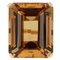 French 45 Carat Citrine 18 Karat Yellow Gold Cocktail Ring, 1950s 1