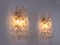 Poliedri Wall Sconces in Murano Glass & Gold Plated Brass by Carlo Scarpa, Set of 2 5