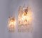 Poliedri Wall Sconces in Murano Glass & Gold Plated Brass by Carlo Scarpa, Set of 2 7