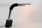 Italian Desk Lamp in Chrome and Cast Iron with Swivel Arm, 1970s, Imagen 8