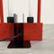 Red Fluorescent Floor Lamp by Gian Nicola Gigante for Zerbetto, 1980s, Image 7