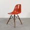 Coral DSW Dining Chair by Charles & Ray Eames for Herman Miller, 1970s, Immagine 1