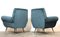 Italian Lounge Chairs by Gigi Radice, 1950s, Set of 2 8