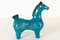 Vintage Italian Ceramic Horse Figurine by Aldo Londi for Bitossi 1960s 1