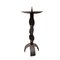 Brutalist Hand Forged Wrought Iron Candle Holder, Image 1