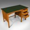 Vintage English Oak Clerks Desk, 1960s, Immagine 8