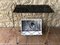 Brass and Glass Side Table with Shelf and Magazine Rack, 1960s 13