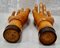 Antique Articulated Wooden Hands, Set of 2 9