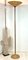Mid-Century Bamboo-Wooden and Brass Floor Lamp, 1960s, Image 2