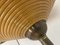 Mid-Century Bamboo-Wooden and Brass Floor Lamp, 1960s, Image 12