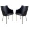 Mid-Century P20 Chairs by Osvaldo Borsani for Tecno, 1955, Set of 2, Image 1