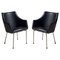 Mid-Century P20 Chairs by Osvaldo Borsani for Tecno, 1955, Set of 2, Immagine 1