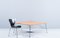 Large Mid-Century Model 3600 Coffee Table in Oak by Arne Jacobsen for Fritz Hansen 2