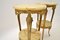 Antique French Brass and Onyx Side Tables, Set of 2, Immagine 6