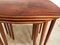 Danish Boat-Shaped Teak Nesting Side Tables, 1960s, Set of 3 11