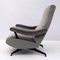 Mid-Century Modern Reclining Armchair by Nello Pini for Oscar Gigante, Italy, 1959, Image 11