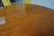 Round Oak Dining Table Attributed to Florence Knoll Bassett for Knoll Inc. / Knoll International 4