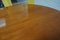 Round Oak Dining Table Attributed to Florence Knoll Bassett for Knoll Inc. / Knoll International, Image 4