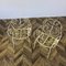 Vintage French Wrought Iron Garden Chairs, Set of 4, Imagen 10