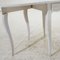 Folding Table in Antique White with Rounded Edges, Imagen 4