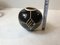 Black and White Ceramic Art Deco Vase from Knabstrup, 1930s 5