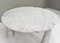 Eros Round Dining Table in Carrara Marble by Angelo Mangiarotti for Skipper, Italy, 1970s 9