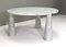 Eros Round Dining Table in Carrara Marble by Angelo Mangiarotti for Skipper, Italy, 1970s, Image 6