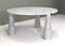 Eros Round Dining Table in Carrara Marble by Angelo Mangiarotti for Skipper, Italy, 1970s, Imagen 6