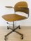 Mustard Model K-385 Office Chair from Kovona, 1970, Imagen 8