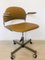 Mustard Model K-385 Office Chair from Kovona, 1970, Imagen 4