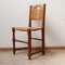 Mid-Century French Rush Dining Chairs, Set of 5, Image 5