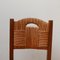 Mid-Century French Rush Dining Chairs, Set of 5, Image 10