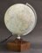 Vintage French Art Deco Illuminated Globe on Wooden Base from Girard Barrère Et Thomas, Paris 2